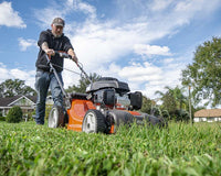 Husqvarna Petrol and electric mowers