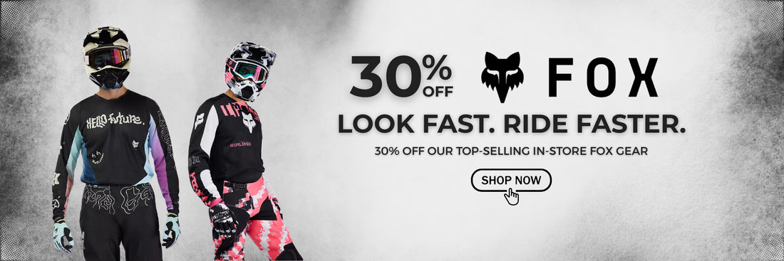 30% off fox racing MX Gear