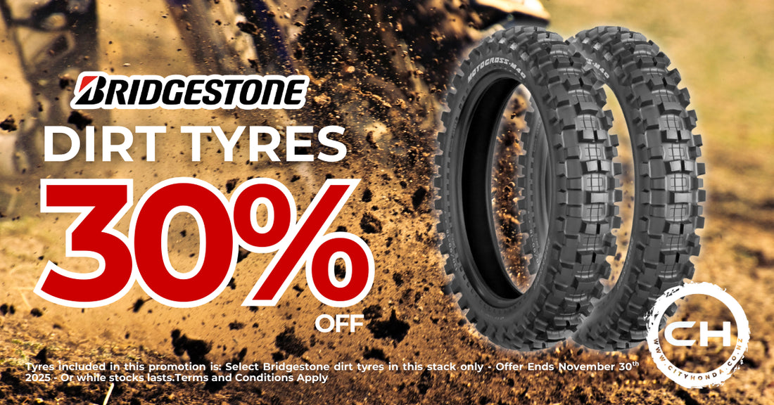 30% Off Bridgestone Motocross Tyres!