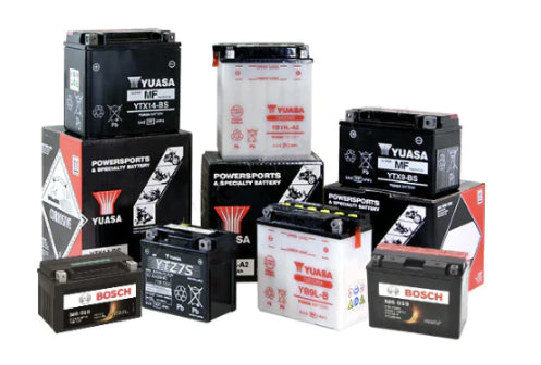 Batteries, Charges, & Accessories for motorcycles