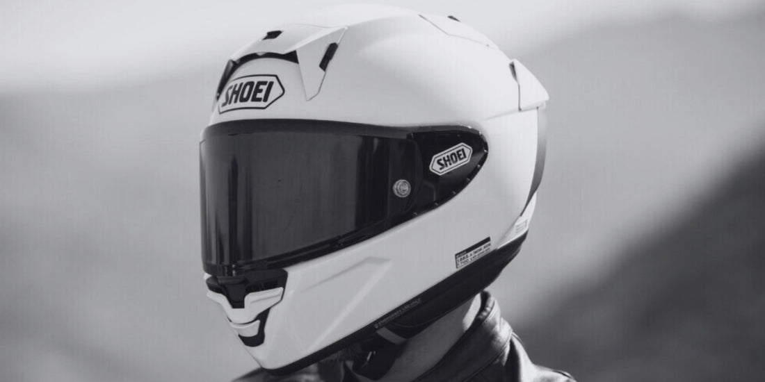 shoei road helmet blue