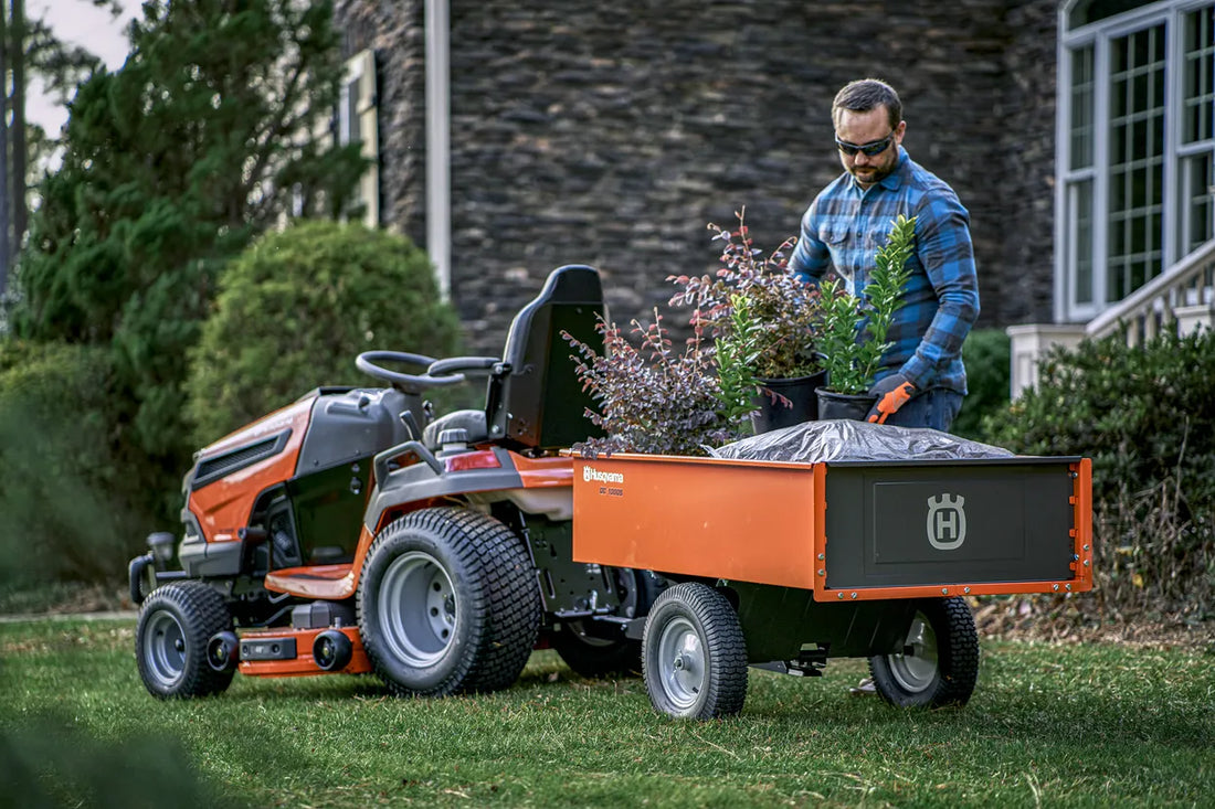 husqvarna garden tractor parts and attachments