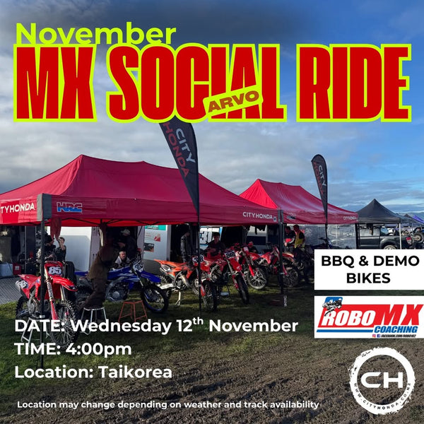 MX Social Ride Afternoon - November