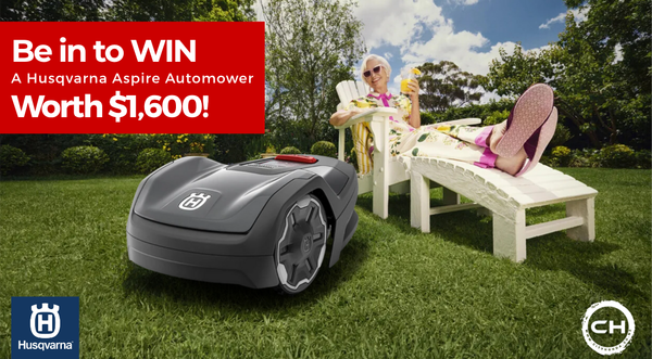 WIN BACK YOUR WEEKENDS: Be in to win a Husqvarna Automower!