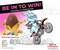 Easter coloring in competition with City Honda Bunny riding a dirtbike be in to win chocolate