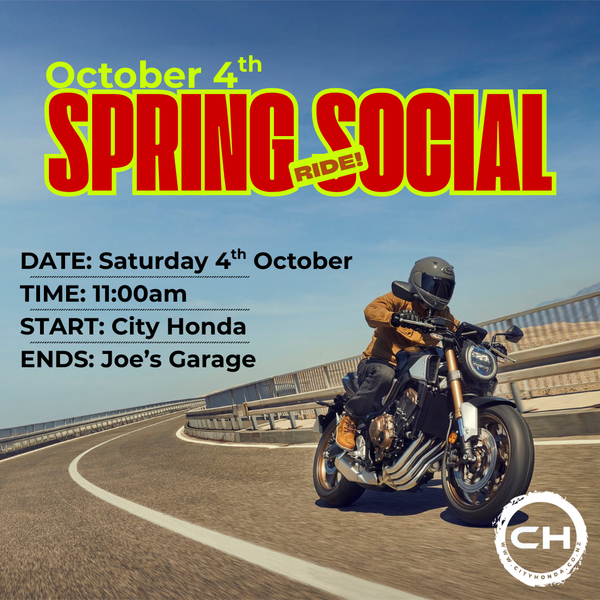 City Honda Spring Social Ride