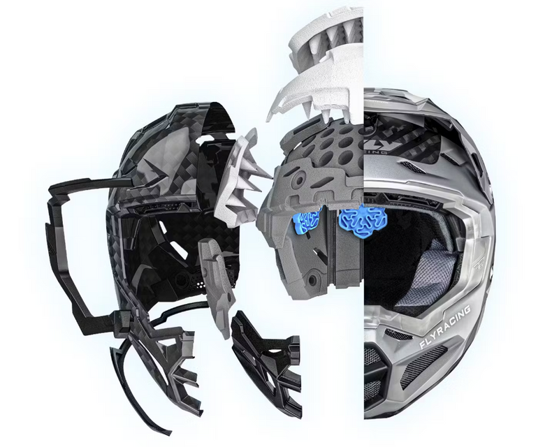 best bike helmet nz Lazer Lupo Kineticore MTB Matte White/Stone designed helmet with a proprietary full carbon fiber shell.The shapes have been deeply studied through fluid dynamic software and through repeated wind tunnel sessions to achieve the best aerodynamic performance Best Mountain Bike Helmets |