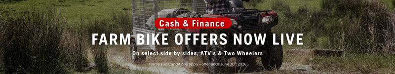 Farm Bikes, ATVs & Side-by-Sides Offers