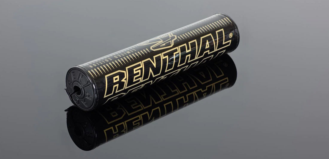 renthal bar pad black and gold