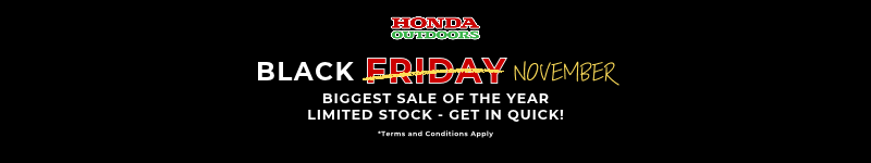 Honda Outdoor Power | Black November Specials!