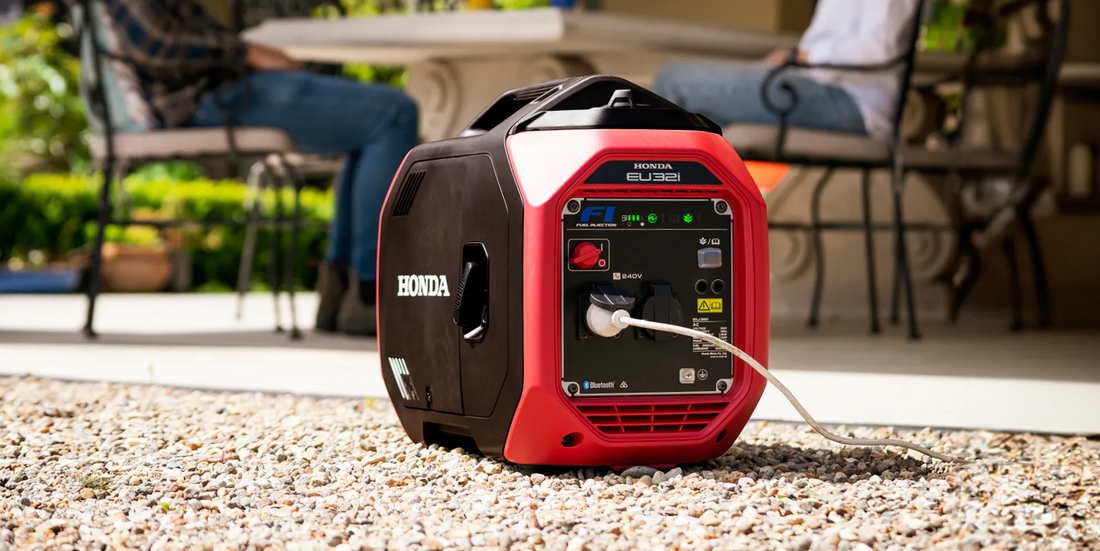 Honda Generator, back up power work sites and camping