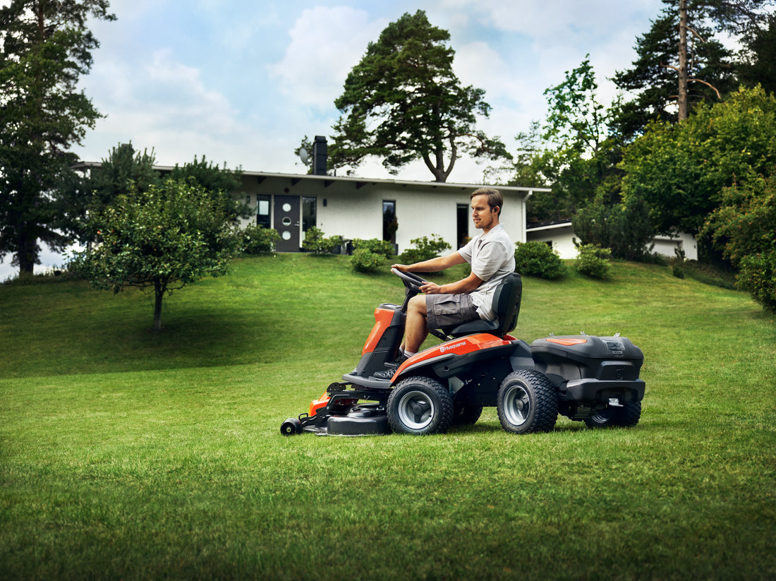 Ride-On Front Mount Lawn Mowers