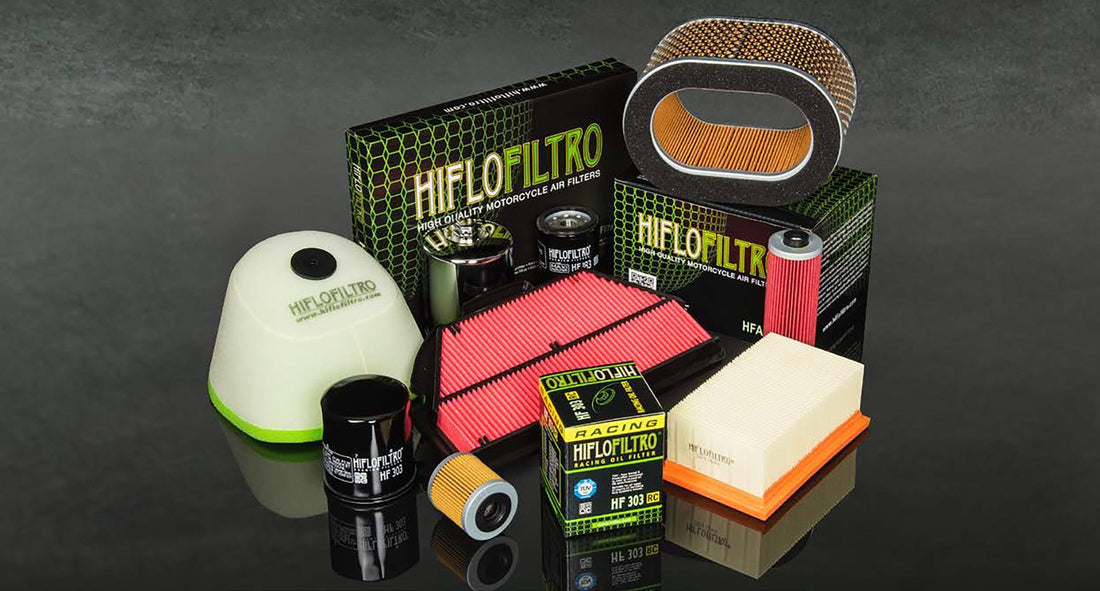 Motorcycle Air Filters, Oil Filters and Fuel Filters