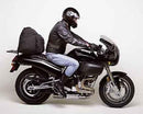 The Buell 1200 S3 Thunderbolt Bike-Pack Kit from Ventura includes a sleek black EVO-12 pack, an Evo-Rack for secure bike attachment, and a versatile L-Bracket with screws.
