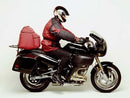The image showcases Ventura's Buell 1200 S3T Thunderbolt Bike-Pack Kit, including the black EVO-12 pack, sturdy EVO-RACK metal bike rack, and versatile L-BRACKET parts—ideal for cycling enthusiasts seeking efficient storage solutions.