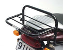 The Ventura EVO-12 Bike-Pack Kit for Cagiva 1000 Navigator Y (00-05) includes a black EVO-12 Pack, adjustable Evo-Rack rear bike rack, and L-Bracket with screws—each item shown with labeled images.