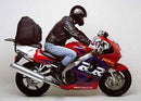 The image displays the Ventura EVO-12 Bike-Pack Kit with a black Adjustable Pack-Rack, an EVO-Rack labeled for Honda CBR 900 RR W-X Fireblade, and an L-Bracket complete with screws. It is depicted as a "Generic Image.