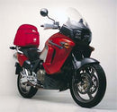 The EVO-12 Bike-Pack Kit for the Honda XL 1000V X Varadero (1999) by Ventura features a sleek black EVO-12 Pack, an Evo-Rack for secure bike mounting, and an L-Bracket with bolts and screws for efficient assembly.