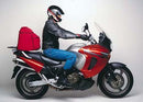 The EVO-12 Bike-Pack Kit for the Honda XL 1000V X Varadero (1999) by Ventura features a sleek black EVO-12 Pack, an Evo-Rack for secure bike mounting, and an L-Bracket with bolts and screws for efficient assembly.