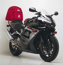 The EVO-12 Bike-Pack Kit includes a sleek black EVO-12 pack, an adjustable Evo-Rack for your Honda CBR 900 RR, Y (2000), and an L-Bracket with screws. Components are laid out on a white background and labeled for clarity by Ventura.