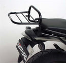 The Ventura EVO-12 Bike-Pack Kit for the Honda CB 600 Hornet (07-10) includes a black bike-pack with a zipper, an Adjustable Pack-Rack, and an L-bracket with screws. The pack and rack are labeled 'EVO-12 pack' and 'Adjustable Pack-Rack,' while the L-bracket is shown as a 'Generic Image.'.