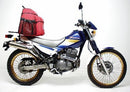 Image showcasing Ventura's EVO-12 Bike-Pack Kit for the Kawasaki KL 250 Super Sherpa (97-04), featuring three components: a black EVO-12 pack, an adjustable Pack-Rack for your bike, and a labeled L-bracket, displayed as a generic image.