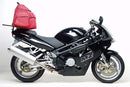 An image of the EVO-12 Bike-Pack Kit includes a zippered pack labeled "EVO-12 PACK," an Evo-Rack attached to a Ventura MZ 1000 S, SF (05) bike, and a generic L-Bracket with screws.