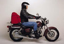 Ventura's EVO-12 Bike-Pack Kit for the Suzuki GZ 250 X-K4 Marauder (98-04) includes a black EVO-12 pack, Adjustable Pack-Rack, and generic L-Bracket with hardware, all shown on a white background with labeled parts.