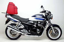 Image showing a Ventura EVO-12 Bike-Pack Kit for Suzuki GSX 1400 K2-K7 (02-07) with an EVO-12 pack, Adjustable Pack-Rack (EVO-rack), and L-bracket with screws—generic image.