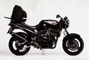 Image featuring a Ventura EVO-12 bike-pack, Evo-Rack installed on a Triumph Speed Triple 900 R,S,T (94-96), and L-Brackets with screws, all part of the EVO-12 Bike-Pack Kit with Adjustable Pack-Rack compatibility.