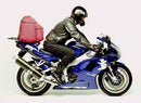 The Ventura Yamaha YZF R1 K-L Bike-Pack Kit includes an EVO-12 pack, an Evo-Rack mounted on a motorcycle, and a generic image of a black L-bracket with screws.