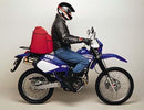 Image showing the Ventura EVO-12 Bike-Pack Kit for Yamaha TT 250 R (99-13), including an EVO-12 pack (black bag), Evo-Rack sport-rack (bike rack), and L-Bracket set, each clearly labeled.