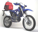 A Ventura EVO-12 Bike-Pack Kit for Yamaha WR 450F (03-05) with black "EVO-12 Pack," metal "Top-Box Rack" fitted on the bike, and "L-Bracket (Generic Image)" with screws.