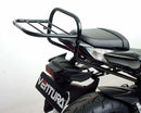 Ventura EVO-12 Bike-Pack Kit for Suzuki GSXR 1000 K9-L7 (09-17), shown with labeled images of the EVO-12 soft bag, Evo-Rack mounted on a motorcycle, and black L-Bracket with screws.