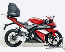 Ventura Bike-Pack Kit for Yamaha YZF-R 125 Y-B (09-12), includes a black EVO-12 pack, Evo-Rack top-box rack, and L-brackets with screws. "Generic Image" shown.