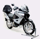 The Ventura EVO-12 Bike-Pack Kit for the Honda XL 1000V Varadero (07-10) includes a sleek black EVO-12 pack, an Evo-Rack, and a durable L-Bracket with screws.