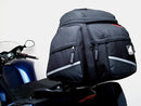 Ventura EVO-12 Bike-Pack Kit for Triumph Sprint GT 1050 (11-12) features a black EVO-12 pack, Evo-Rack Top-Box Rack, and L-Brackets with screws, all displayed in a generic product image.