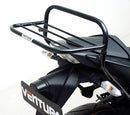 The Kawasaki Z 750R (07-12) EVO-12 Bike-Pack Kit by Ventura includes a black EVO-12 pack, Evo-Rack, and L-bracket with screws. This adjustable Pack-Rack offers versatility and durability for all your biking needs.