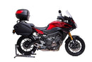 The Ventura EVO-12 Bike-Pack Kit for Yamaha MT-09 900 Tracer (15-17) includes a black EVO-12 Pack, an Adjustable EVO-Rack, and a pair of L-Brackets with screws.