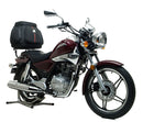 The EVO-12 Bike-Pack Kit includes the "EVO-12 Pack" in black, the "EVO-RACK" adjustable Sport-Rack, and a durable L-BRACKET labeled as a generic image product from Ventura for the Honda 150 Shadow.