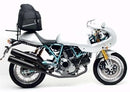Image shows a Ventura EVO-12 Bike-Pack Kit for Ducati 1000S Sport (06-09), including an EVO-12 Pack, Evo-Rack Top-Box Rack mounted on a motorcycle, and L-Bracket with screws. Generic image shown.