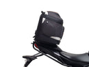 Image showing the Ventura EVO-12 Bike-Pack Kit for Yamaha MT-07 700 (18->): a black EVO-12 pack, Adjustable Pack-Rack on a motorcycle, and a labeled generic image of an L-Bracket with hardware.