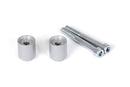 HANDLEBAR BAR RISER SW MOTECH 28MM HANDLEBARS SILVER BMW F700GS F800GS F800GS ADVENTURE