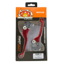 MOTO MASTER MX PIVOT LEVER SET RED HONDA CRF450R 21-ON CRF450RX 21-ON