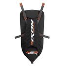 The IXON HYDRA KIT BACKPACK - U05 features a black, contoured cushioned liner with multiple gray and orange straps, designed for use in a stroller or ADVENTURE PACK, shown against a white background.