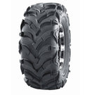 The WANDA Wanda P341 - Utility / ATV is a large, rugged off-road tire with an aggressive tread design specifically tailored for all-terrain vehicles (ATVs) and utility task vehicles (UTVs). This black tire features deep grooves and a robust sidewall, providing enhanced traction and puncture resistance in rough terrains.