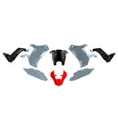 PLASTICS KIT RTECH 5 PIECE YAMAHA XT700Z TENERE 19-24 GREY BLACK