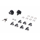 ANTI THEFT PROTECTION FOR SW MOTECH PRO SIDE CARRIER QUICK LOCK FUNCTION 9 MATCHING LOCKS 2 KEYS