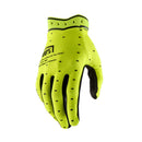 100% Ridefit MX Gloves - Yellow