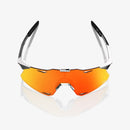 100% Hypercraft Black Chrome Sunglasses